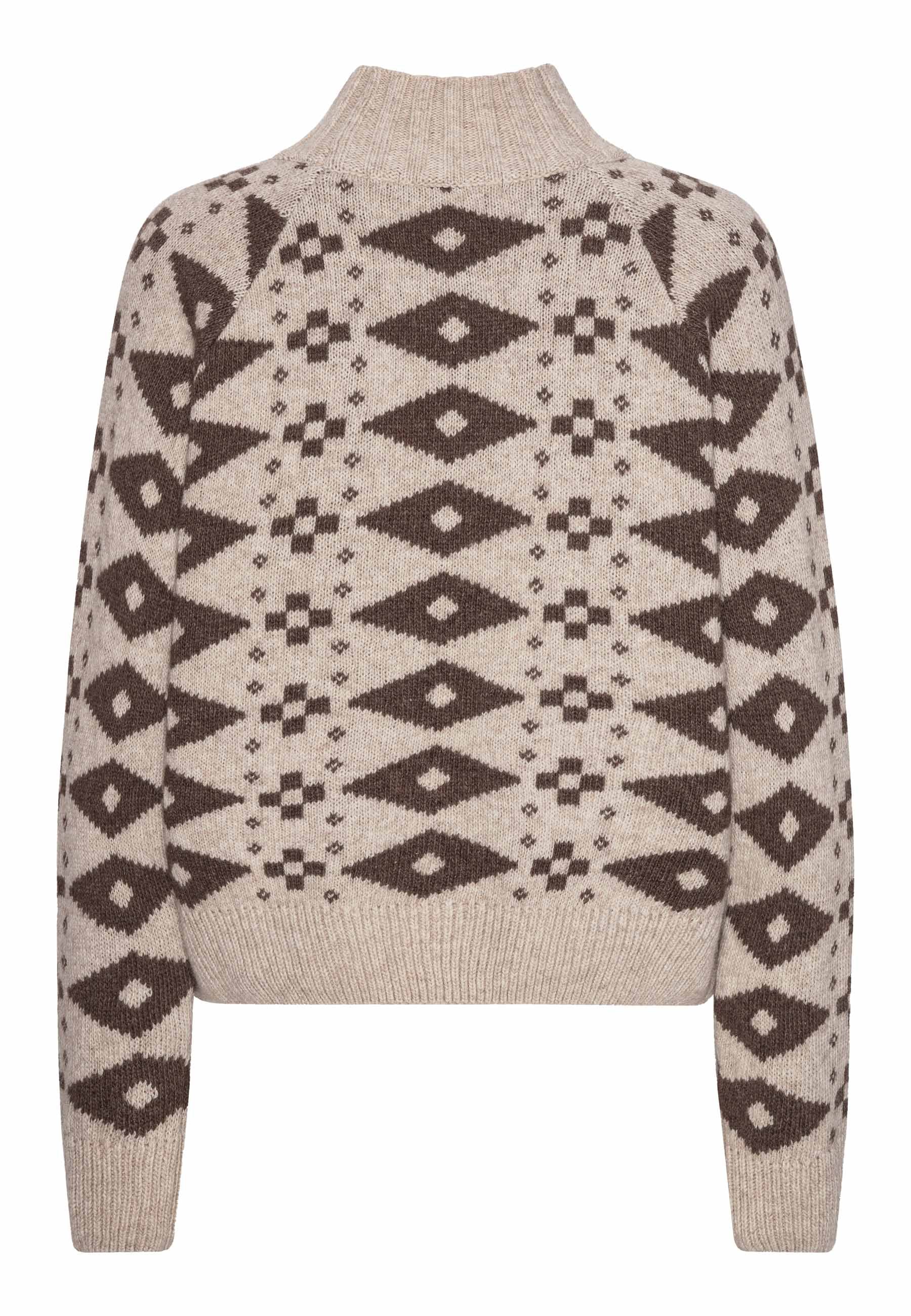 GROBUND Holly Pullover - der mit Retromuster