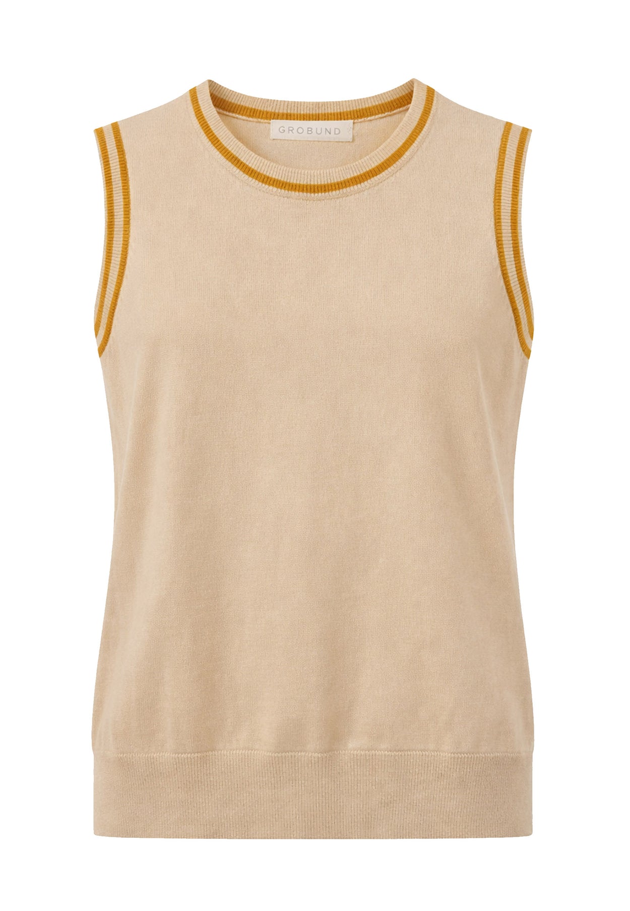 GROBUND Victoria Top – der in Beige