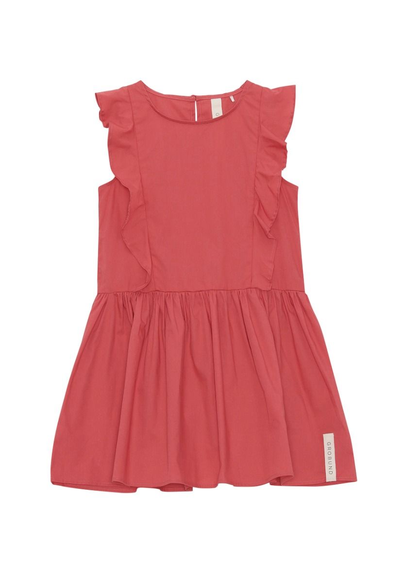 GROBUND Caroline Kleid mini - das in Johannisbeerrot