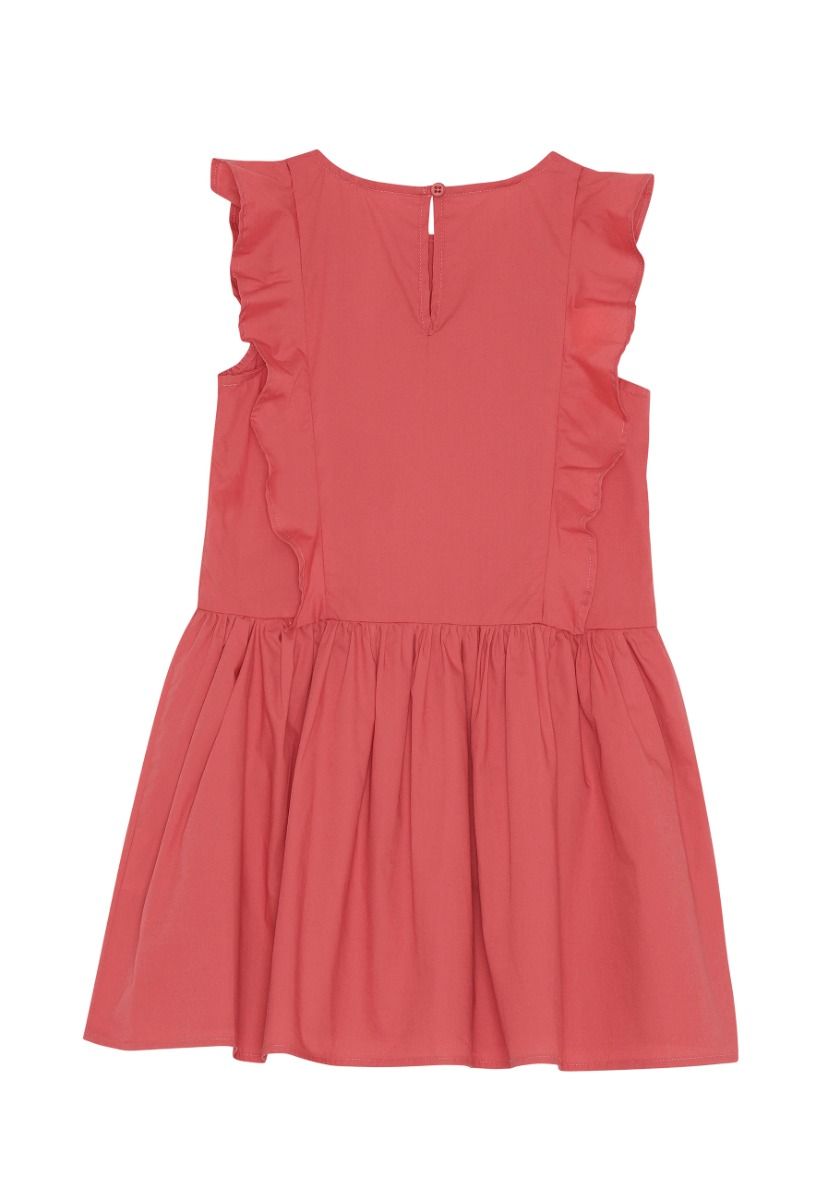 GROBUND Caroline Kleid mini - das in Johannisbeerrot