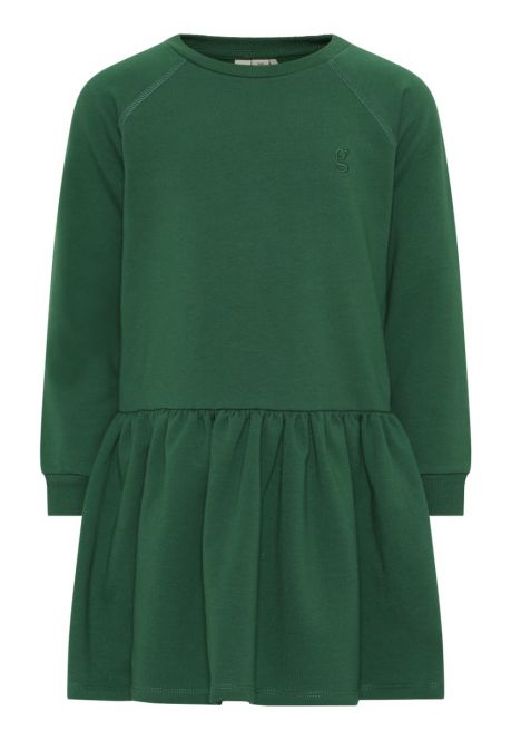 GROBUND Ville Sweatkleid Mini - das grüne