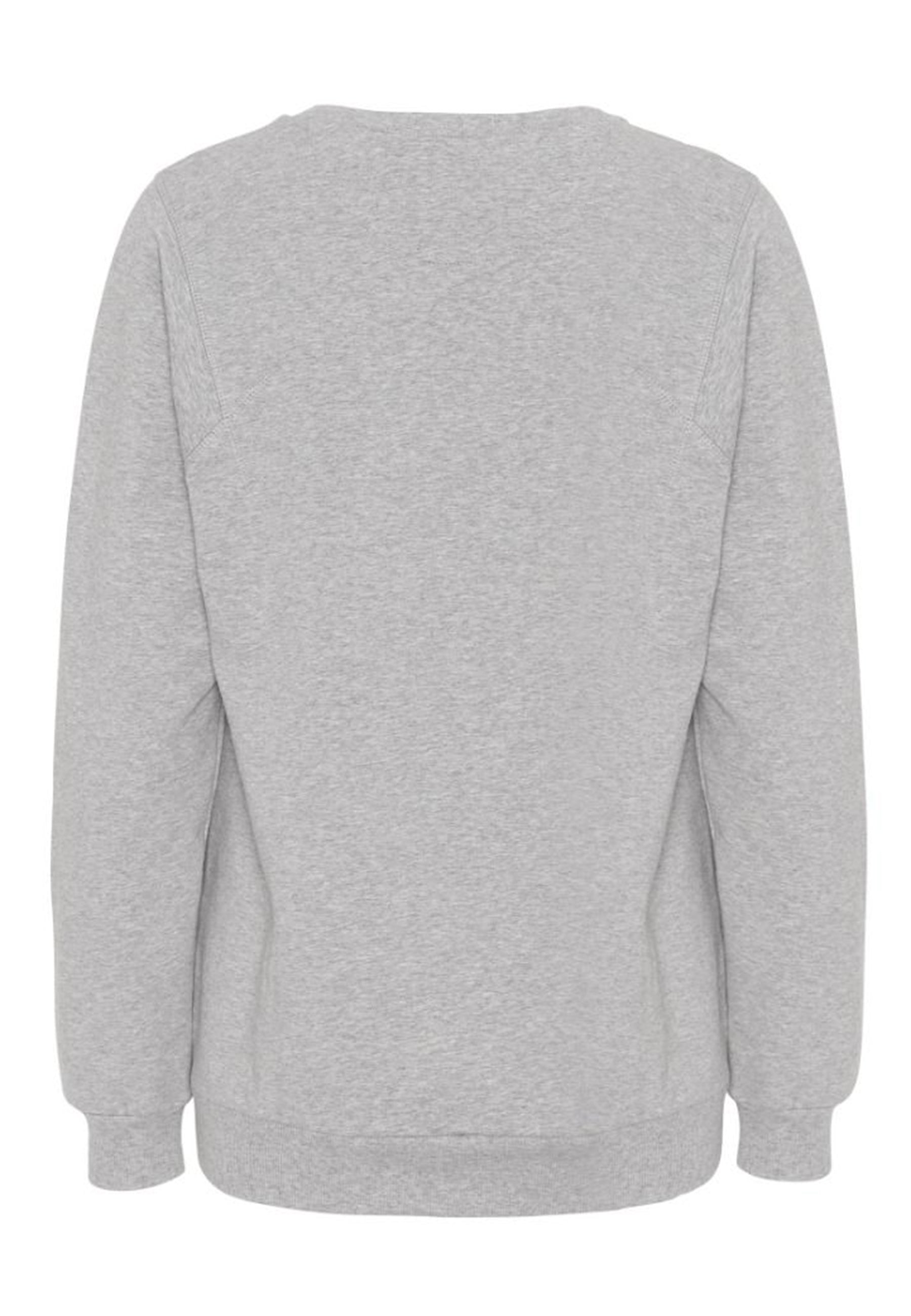 GROBUND Sava Sweatshirt – der Oversize in Grau Melange