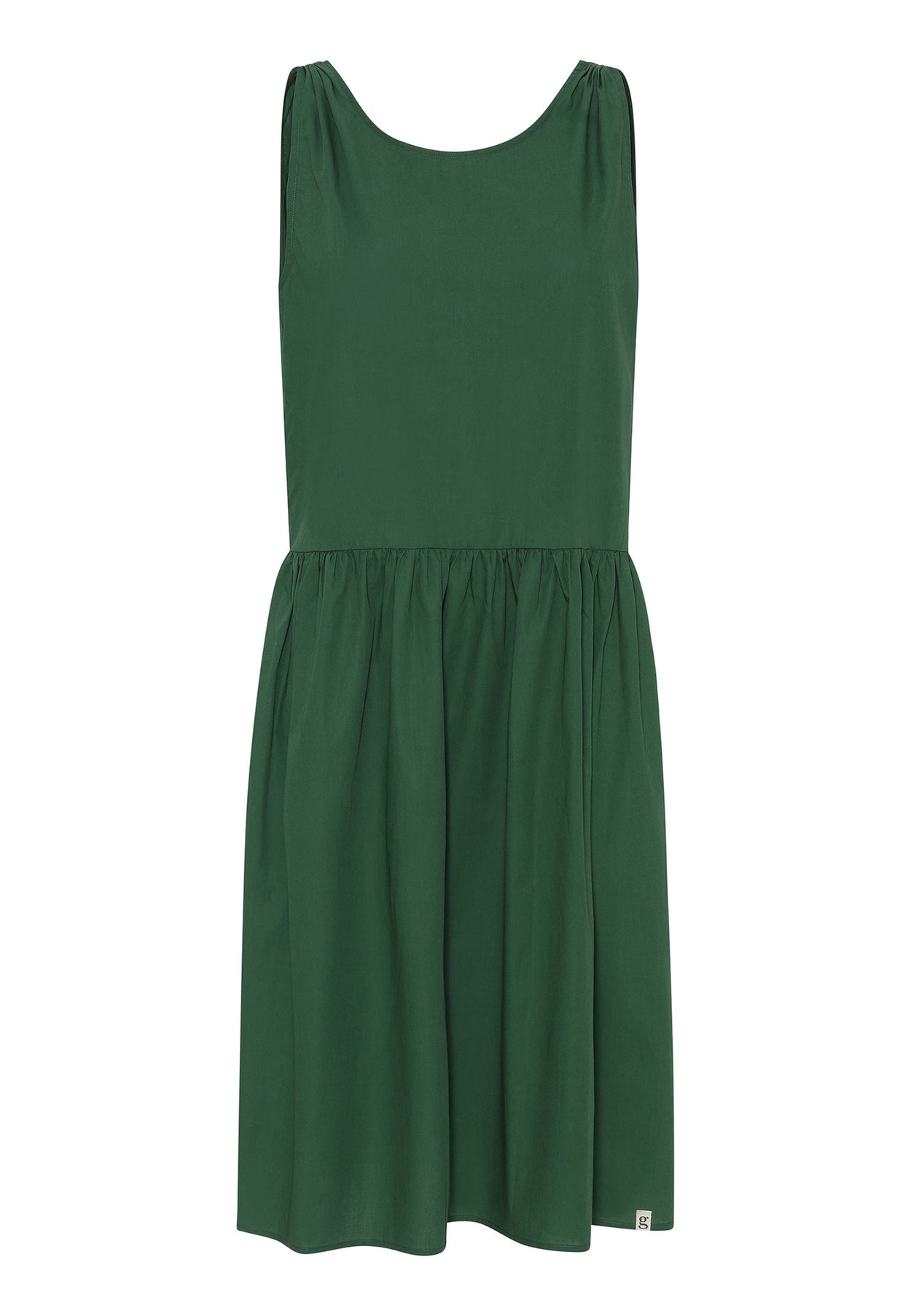 GROBUND Vilma Kleid - das Wendekleid in Dunkelgrün