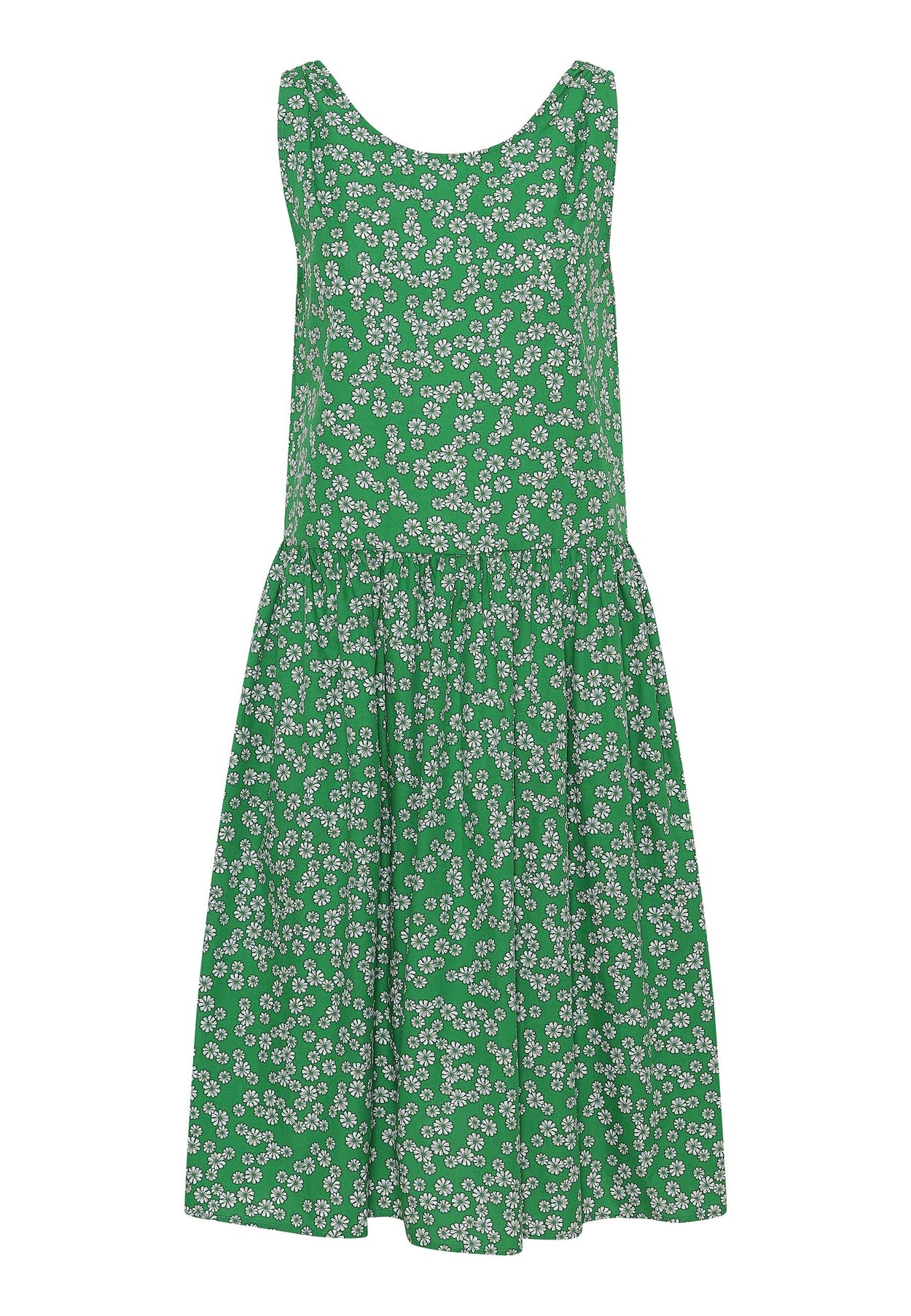 GROBUND Vilma Kleid – das Wendekleid in Grün mit Blumen