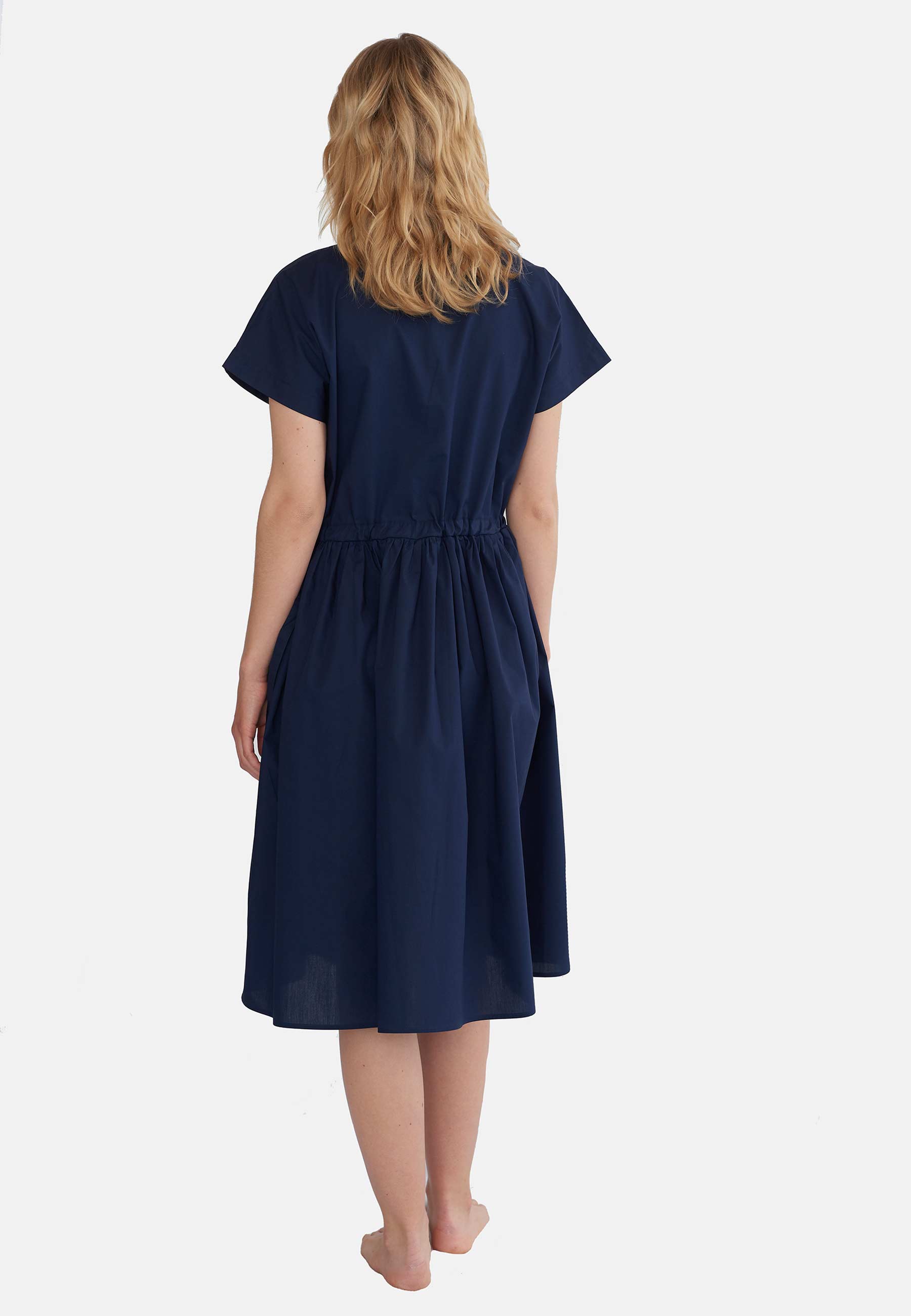 GROBUND Vigga-Kleid – das mit Knöpfen in Mitternachtsblau