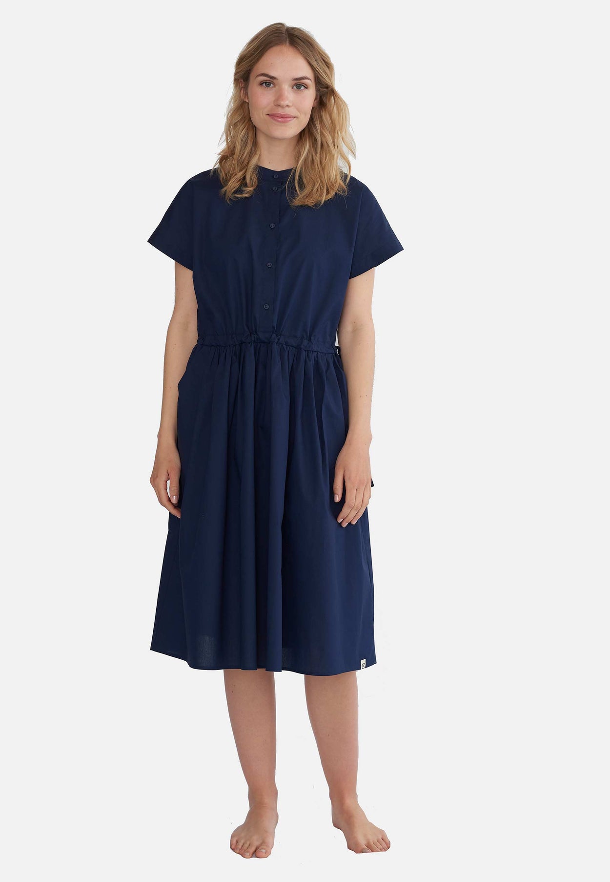 GROBUND Vigga-Kleid – das mit Knöpfen in Mitternachtsblau