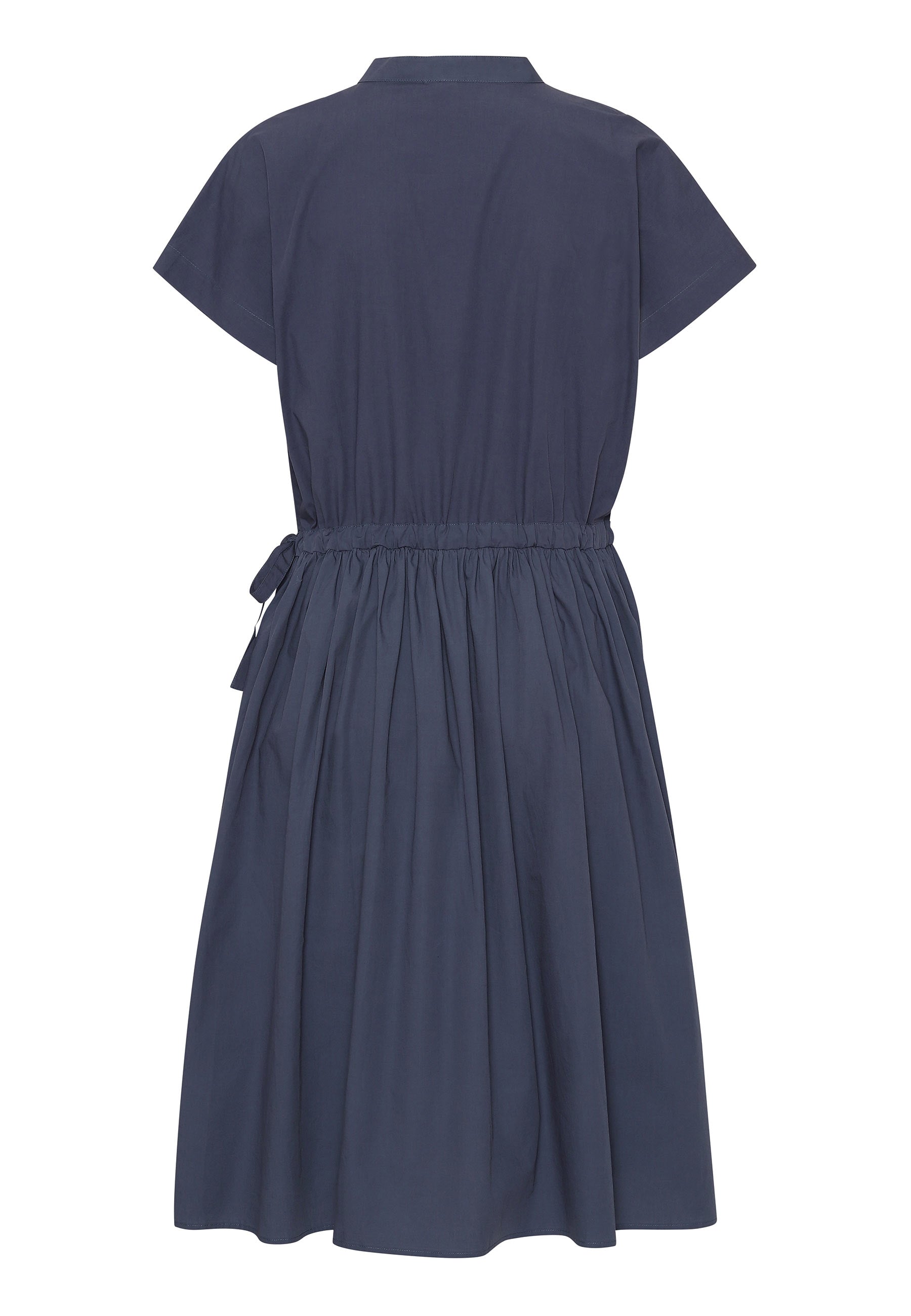 GROBUND Vigga Kleid - das mit Knöpfen in Vintage-Blau