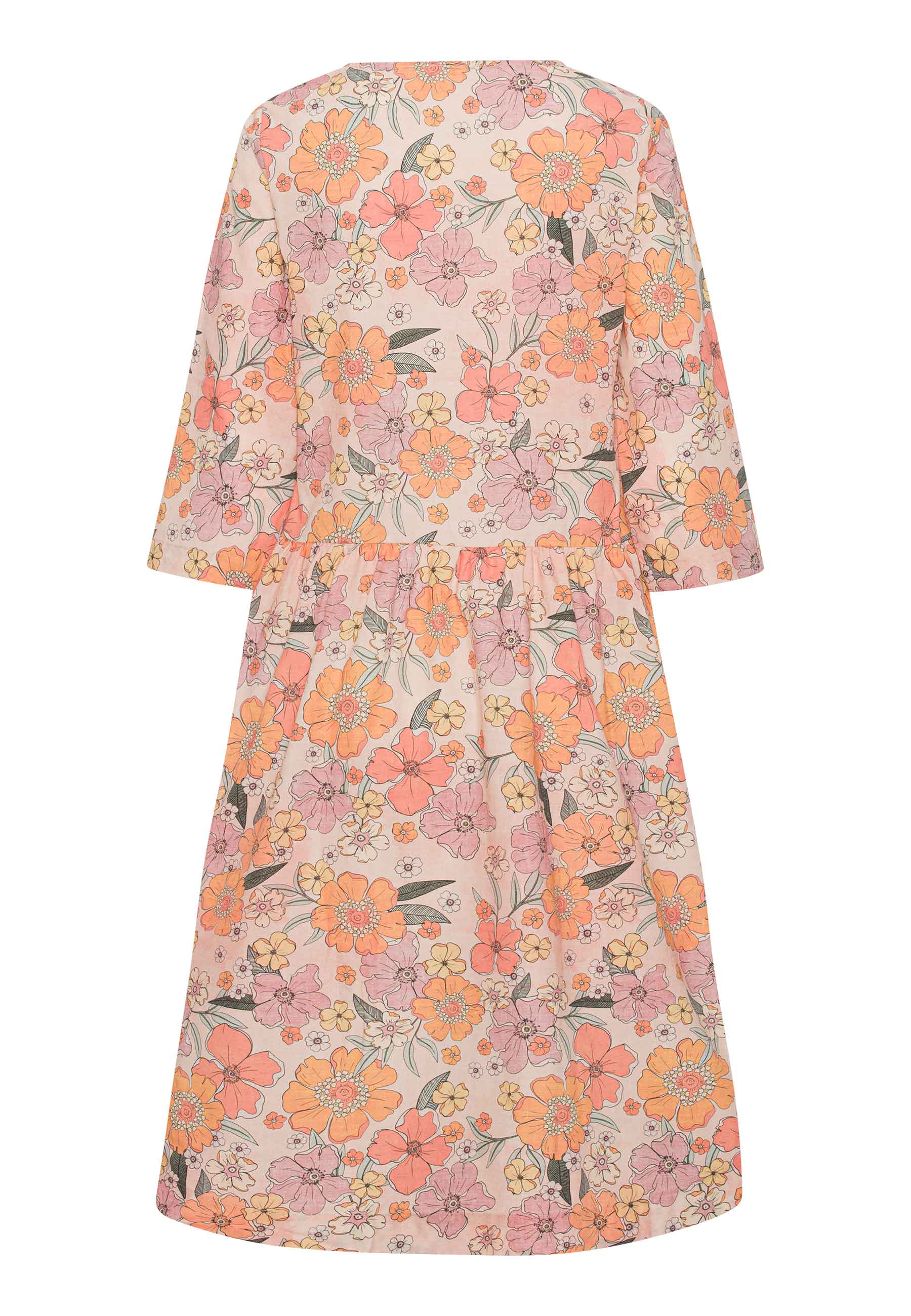 GROBUND Nuka Kleid – das mit Retroprint