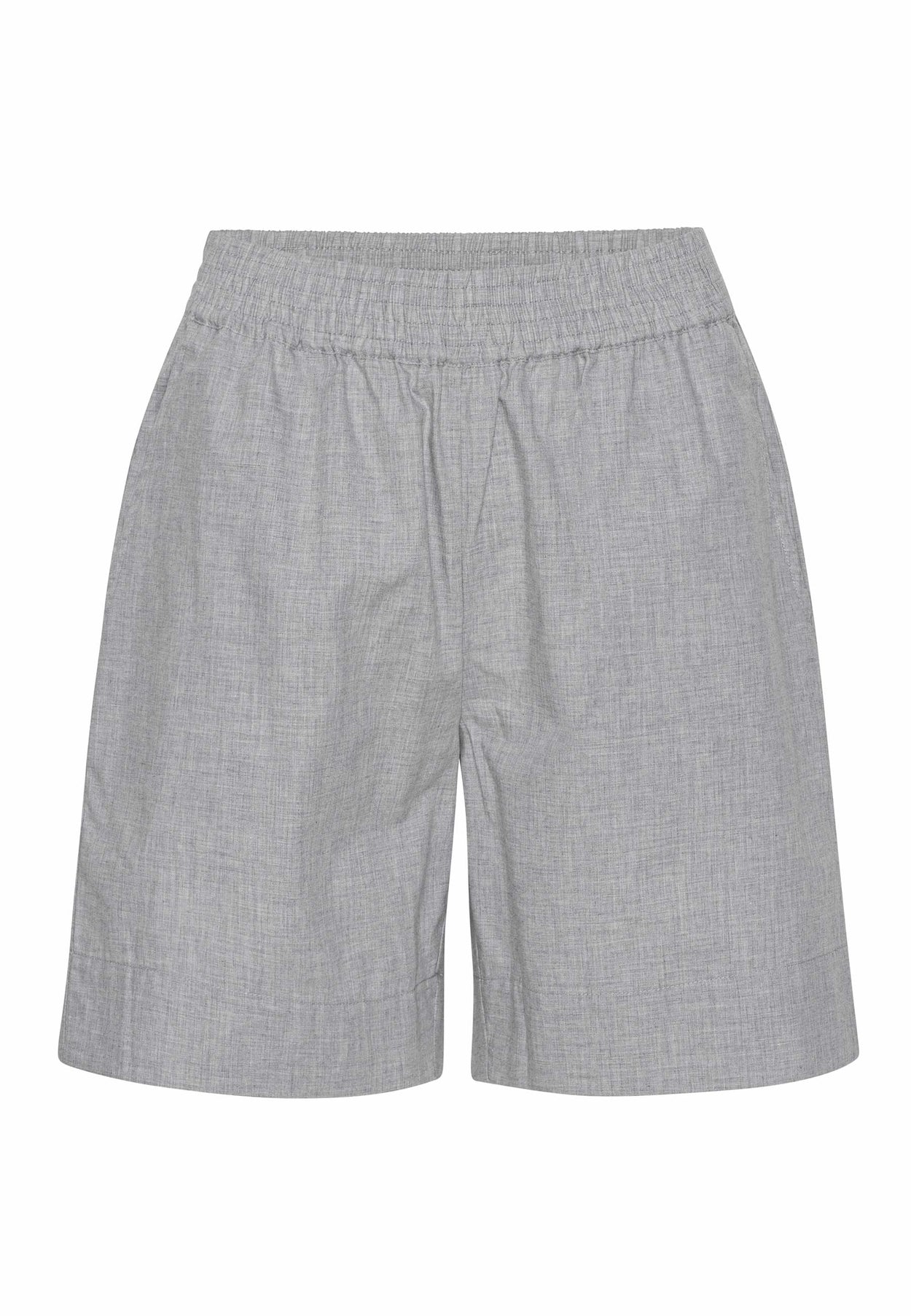 GROBUND Naomi Shorts – in Grau meliert