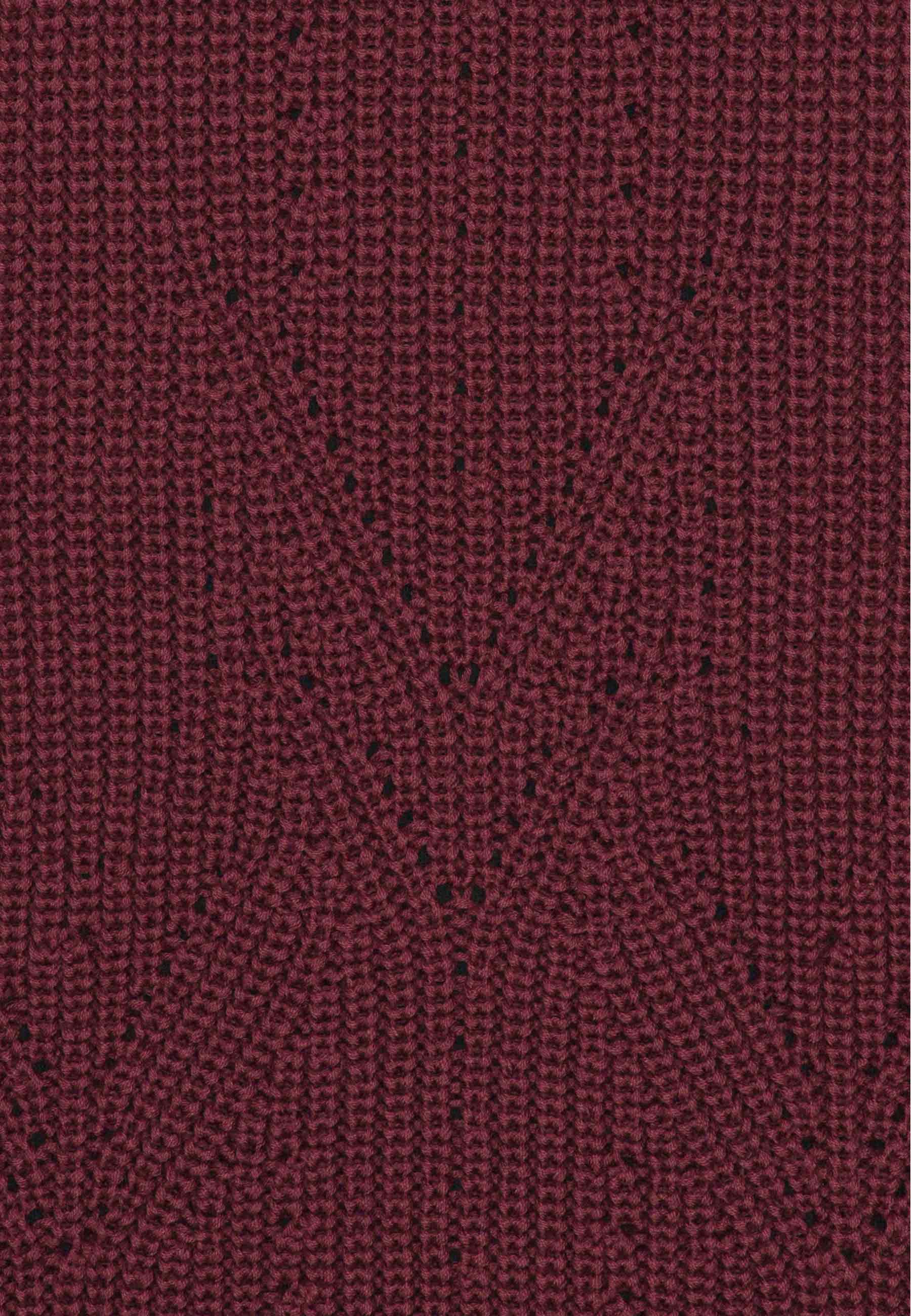 GROBUND Filuca Strickpullover - der in dunkler Pflaume