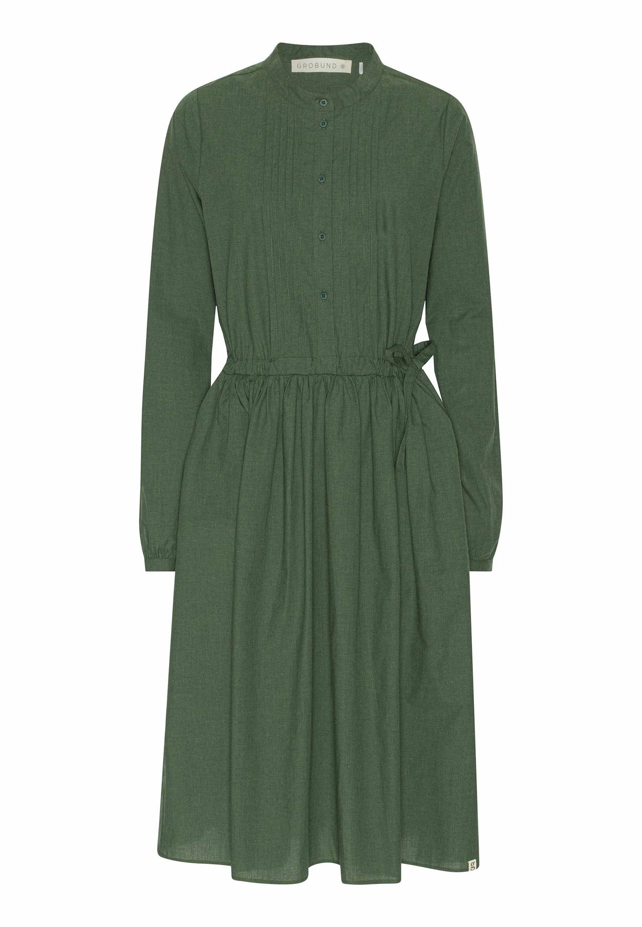 GROBUND Kleid Rigmor – das in Grün Melange