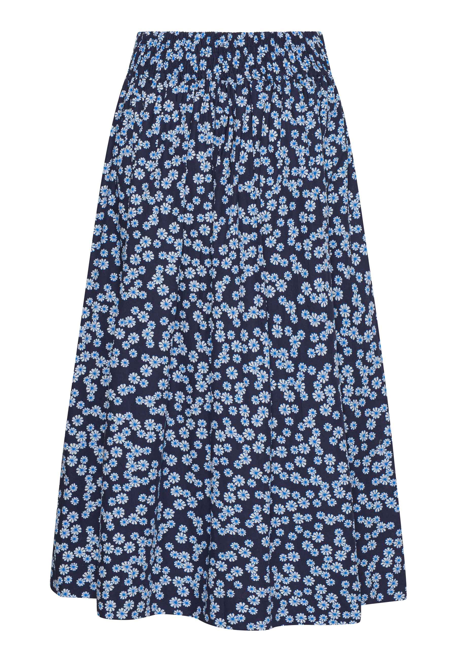 GROBUND Mette Rock – der lange in Blau mit Blumen